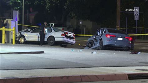 Suspect ditches car in deadly Pomona hit-and-run crash